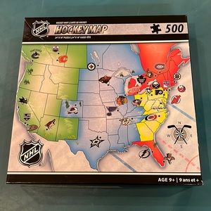 NHL Hockey map- NIB